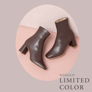 24㎝　銀座ダイアナ　タンクソールブーツ ゆったり幅広】タンクソールサイドゴアショートブーツ（ワイズ