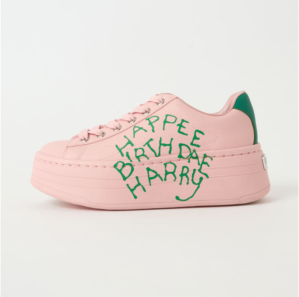 ダイアナ DIANA chayコラボ ピンクエナメル　ビジュー　22.5 新品 ダイアナ DIANA chayコラボ ピンクエナメル ビジュー 22.5 新品