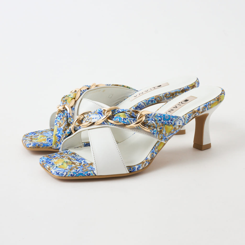 DIANA フラワープリント ミュール Womens Diana Mule Wedge Sandal Embroidered Tropical Floral – TOMS.com