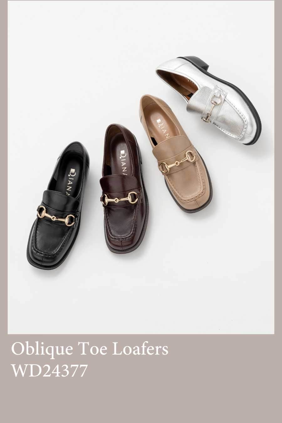 ダイアナ☆ローファー♪最終値下げ‼️ ダイアナ】「Loafers Collection」気分に合わせて履ける